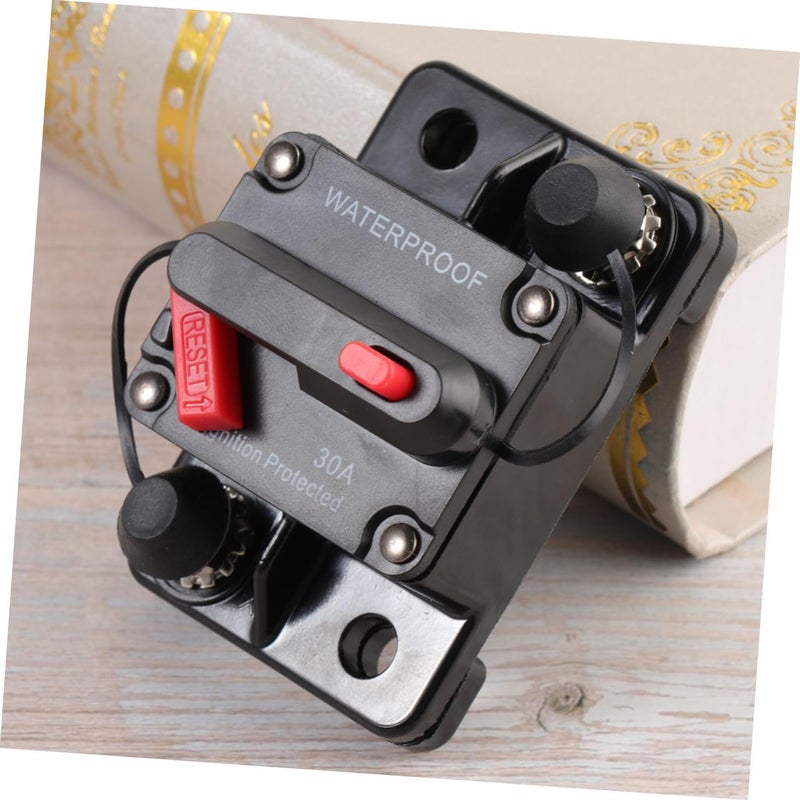 FAVOMOTO 3pcs Auto Reset Fuse for Rv Truck and Trailer Manual Restoration Installation and Prevention - Image 3