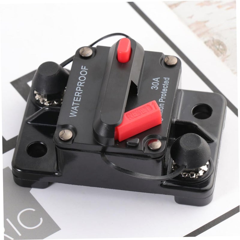 FAVOMOTO 3pcs Auto Reset Fuse for Rv Truck and Trailer Manual Restoration Installation and Prevention - Image 4