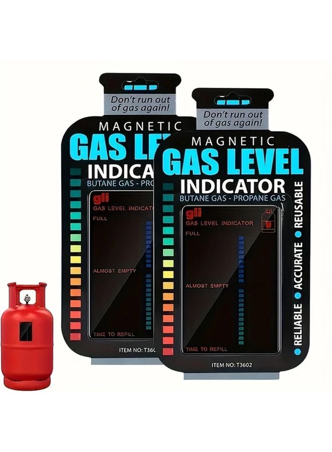 1pc Propane Butane LPG Gas Tank Test Card PET Cardboard Uncharged for RV Camping - Image 4