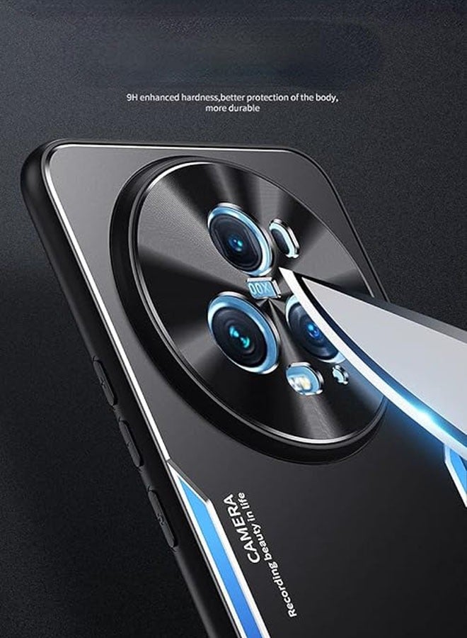 عام مناسب لحافظة Honor Magic 5 Pro الواقية وحافظة الحماية الراقية والأنيقة للأعمال ذات المعدن المطفي والعالي الجودة. - Image 5