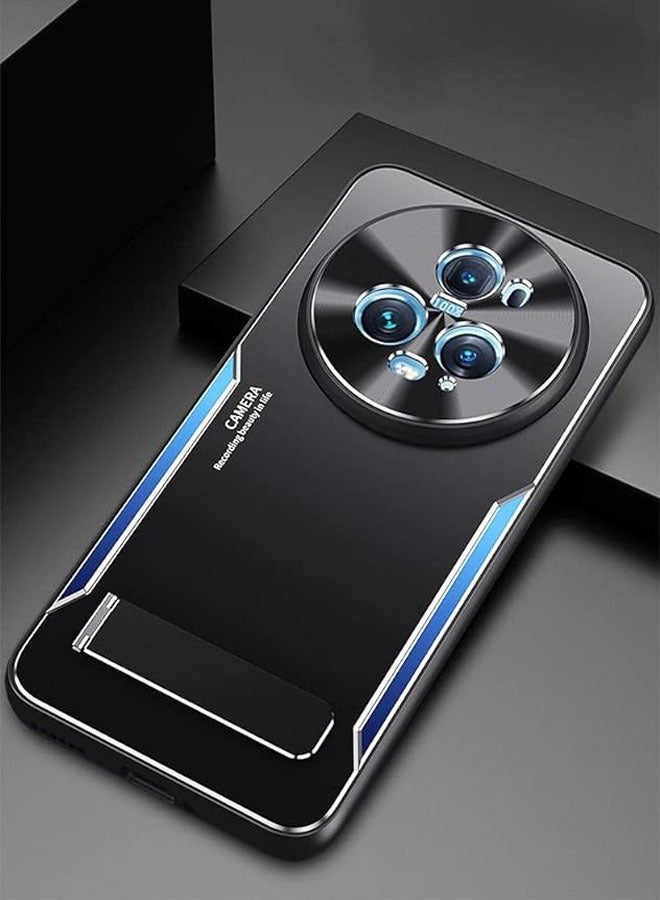 عام مناسب لحافظة Honor Magic 5 Pro الواقية وحافظة الحماية الراقية والأنيقة للأعمال ذات المعدن المطفي والعالي الجودة. - Image 2