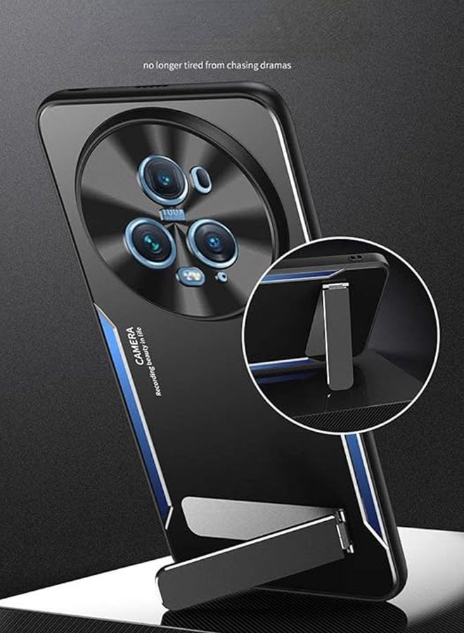 عام مناسب لحافظة Honor Magic 5 Pro الواقية وحافظة الحماية الراقية والأنيقة للأعمال ذات المعدن المطفي والعالي الجودة. - Image 3