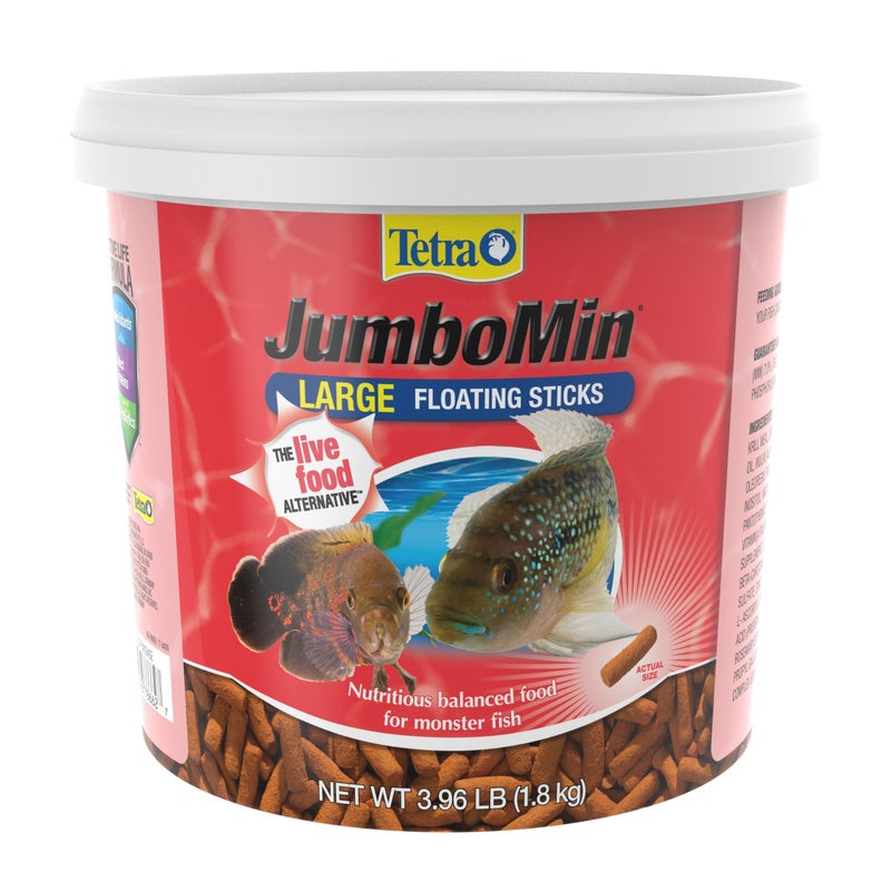 Tetra Cichlid Jumbo Sticks, 3.96 lbs - Image 1