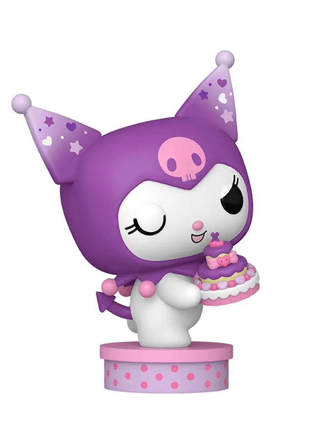 فانكو Funko Pop! Animation: Sanrio - Kuromi Present, Collectible Vinyl Figures - Gift Idea - Official Merchandise - Toys for Kids & Adults - Model Figure for Collectors and Display
