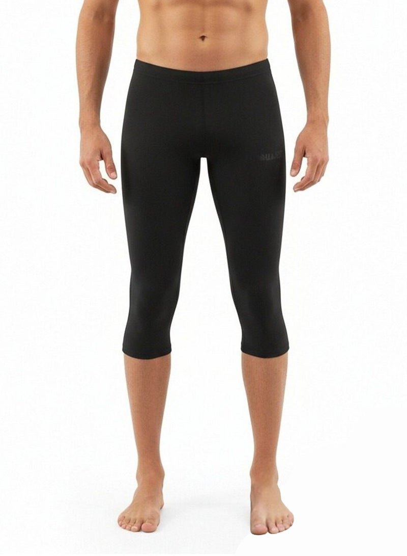 QUASER Sports Capri Pants Men Fitness Sportswear trасksuit Bottoms Skinny Sweatpants Trousers Gyms Running Pants - Image 2