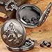 Keller & Weber Mini DND Dice Set Hand Held Dice Wizard Pocket Watch Shell Case 7 Piece Polyhedral Metal DD Dice Set DND Gifts with Gift Box Role Playing Board Game Accessories Dark Silver - Image 4