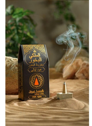 Royal Bakhour Cones – Premium Bakhour Cones with Rich Oud Fragrance for Home, Office & Prayer Room  for Luxury Air Freshening, 30 Cones - Oudh Nights - view 2