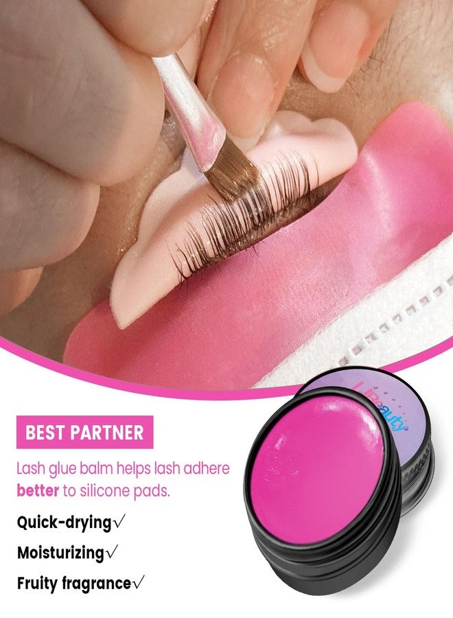 Libeauty Lash Lift Kit with Lash Glue Balm, 2-in-1 Eyelash Perm Kit, 4-6 Weeks Eyelash Lift & Eyebrow Lamination, Complete Tools for Beginners & Professionals - Image 2