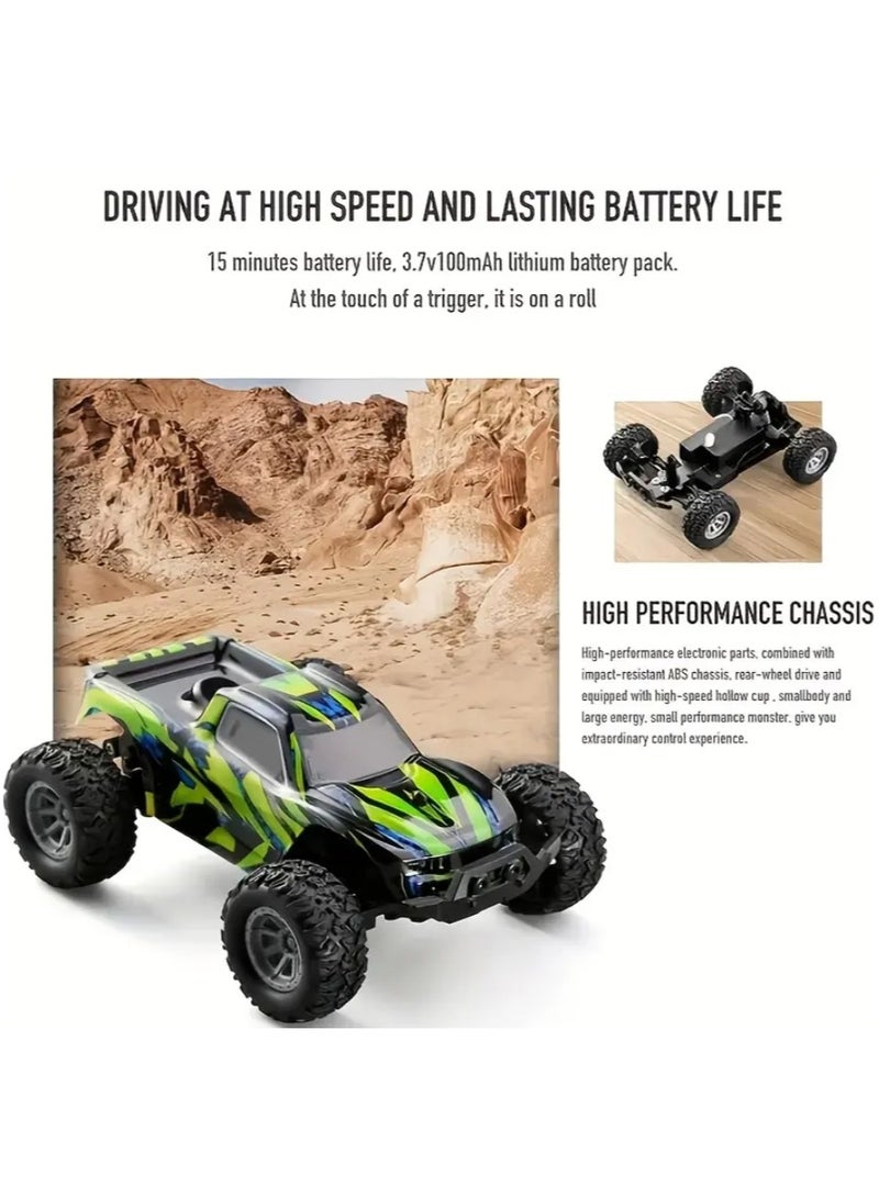 مصغرة التحكم عن بعد عالية السرعة شاحنة بيك اب - Image 4