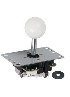 Thoraya Arcade Joystick Gamepad DIY Joystick Arcade Game Fighting Stick Replacement Parts Pin Circuit Board with Ball Head White  - Image 1