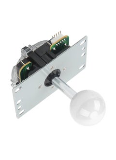 Thoraya Arcade Joystick Gamepad DIY Joystick Arcade Game Fighting Stick Replacement Parts Pin Circuit Board with Ball Head White  - Image 5