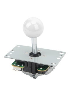 Thoraya Arcade Joystick Gamepad DIY Joystick Arcade Game Fighting Stick Replacement Parts Pin Circuit Board with Ball Head White  - Image 2