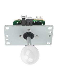 Thoraya Arcade Joystick Gamepad DIY Joystick Arcade Game Fighting Stick Replacement Parts Pin Circuit Board with Ball Head White  - Image 4