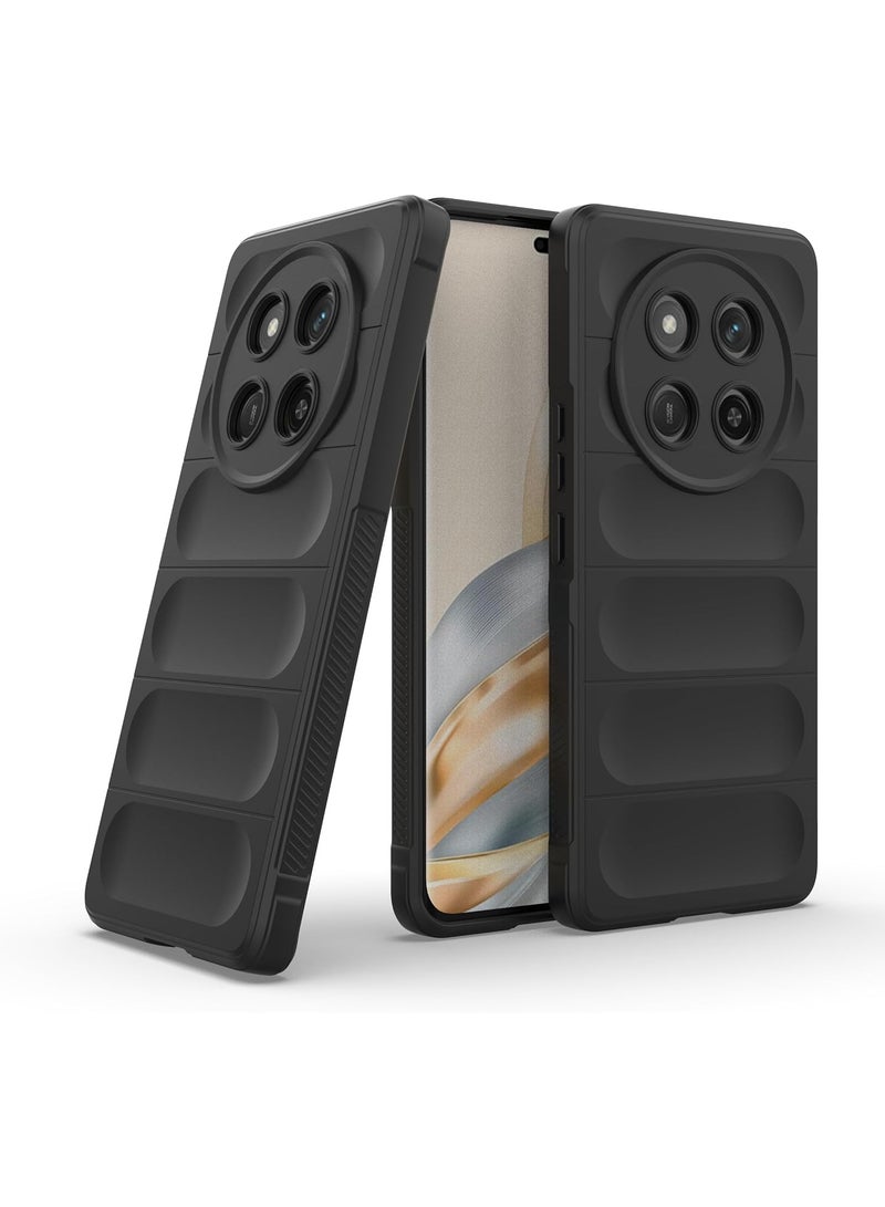 جولدن ماسك هونر اكس 9 سى (Honor X9c) جراب حماية ماجيك (اسود)