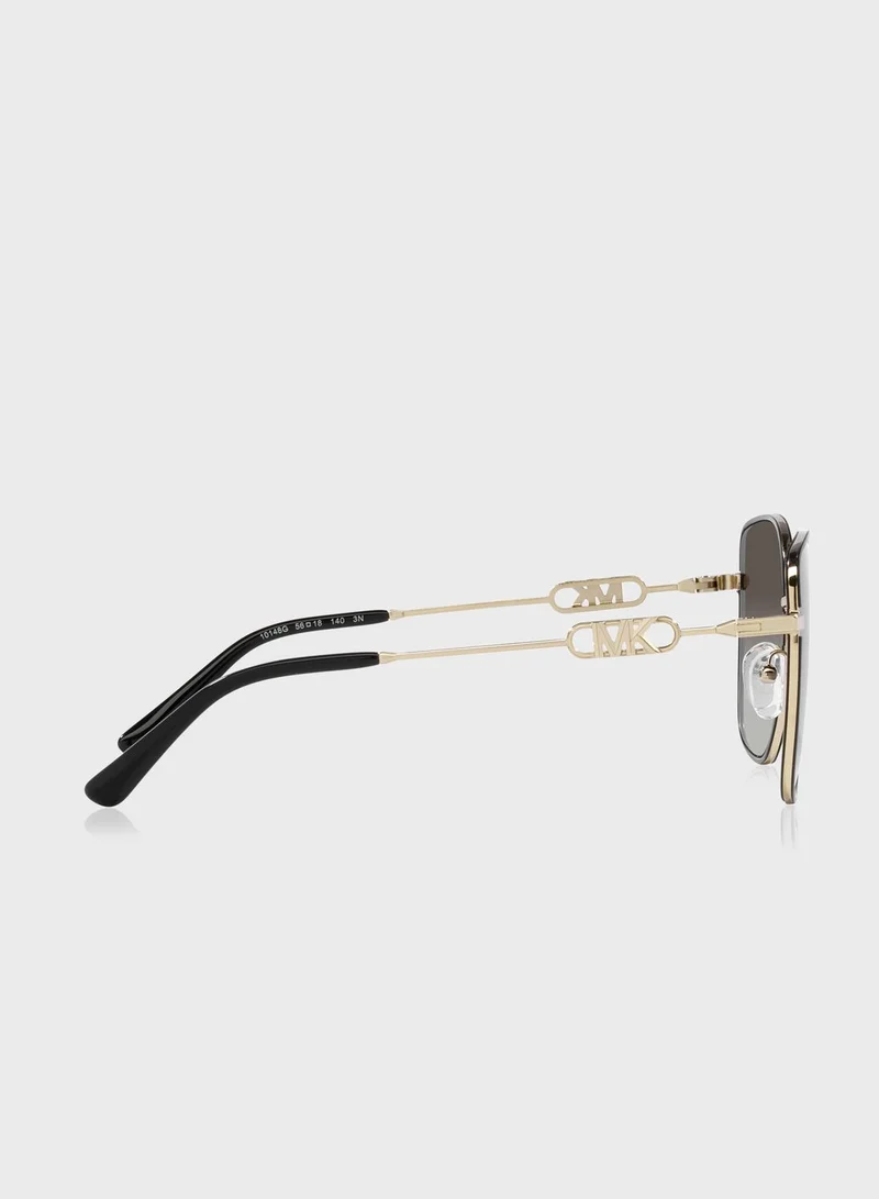 Michael Kors 0Mk1129J Oversized Sunglasses
