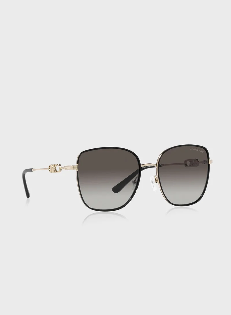 Michael Kors 0Mk1129J Oversized Sunglasses