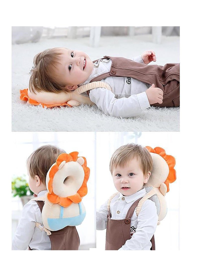 Baby Walkers ProtectiveToddler Adjustable Baby Head Protection Safety Pad Backpack for 5-24 Months Baby Learning Walking Crawling Baby Head Protection Pad for Baby Walking Crawling  - Image 5