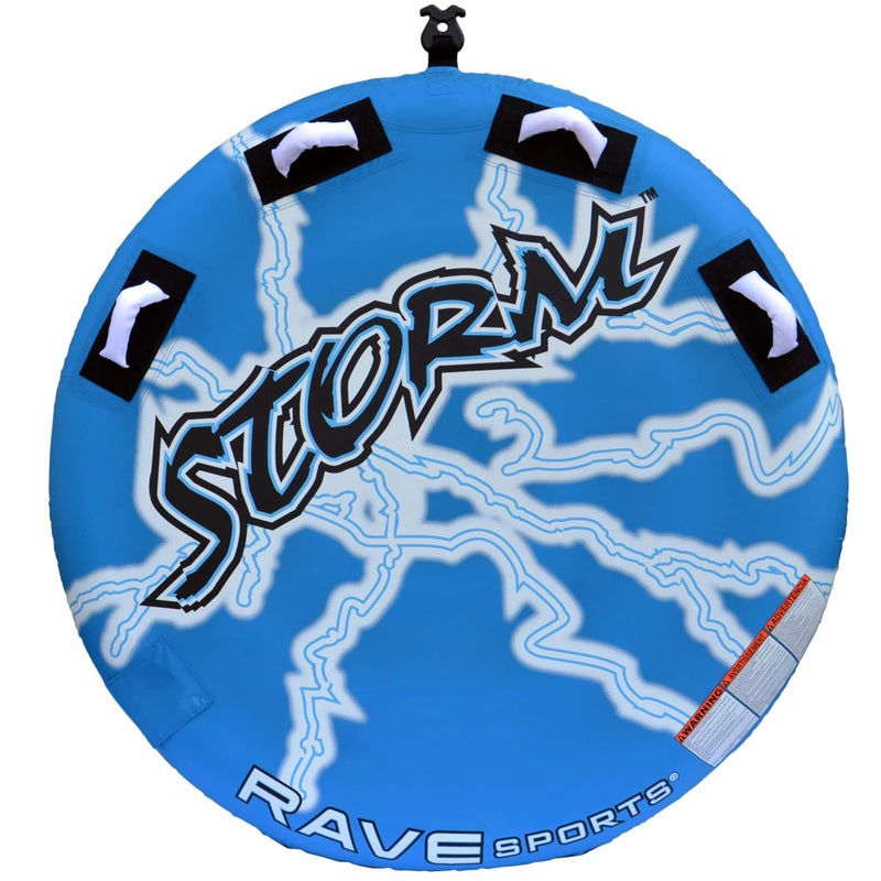 Rave Sports Storm Boat Towable Tube - Inflatable Boating Tube for 1-2 - Image 1