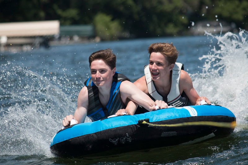 Rave Sports Storm Boat Towable Tube - Inflatable Boating Tube for 1-2 - Image 2