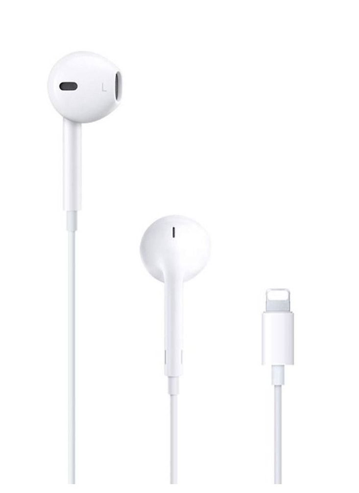 Earldom Stereo In-Ear Handsfree Earphones With Lightning Connector For Apple iPhone White  - Image 2