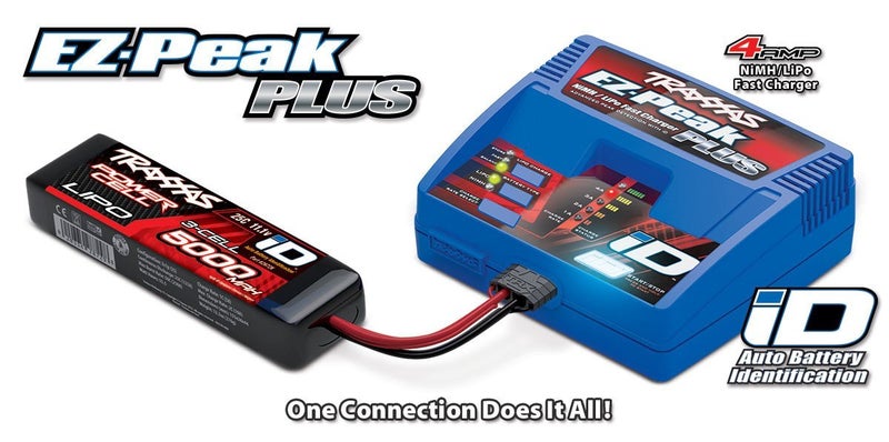Traxxas 2970 EZ-Peak Plus 4-Amp NiMH/LiPo Fast Charger with ID Auto Battery Identification Vehicle - Image 2