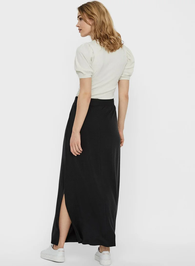 VERO MODA Drawstring Waist Skirt
