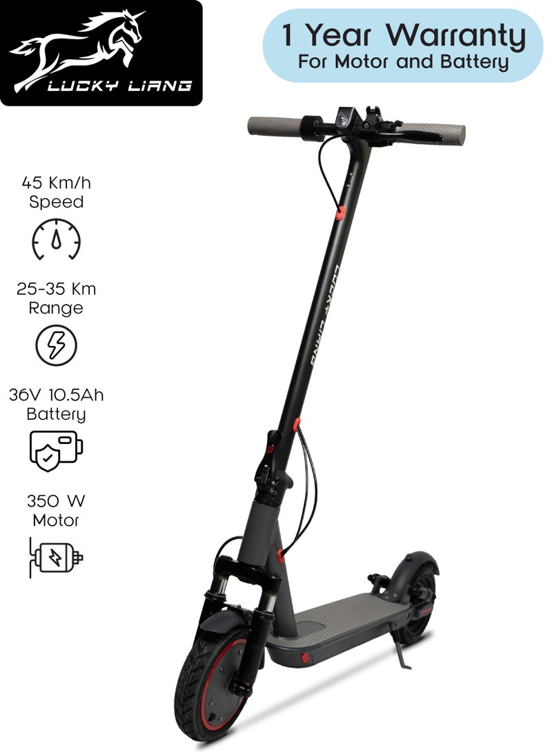 LUCKY LIANG L11 PRO Electric Folding Scooter , 350W Motor, 36V 10.5Ah Battery, 45KM/H Speed, 35KM Range, 8.5-Inch Road Tires, Aluminum Alloy Frame, 3-Speed Modes - Image 1