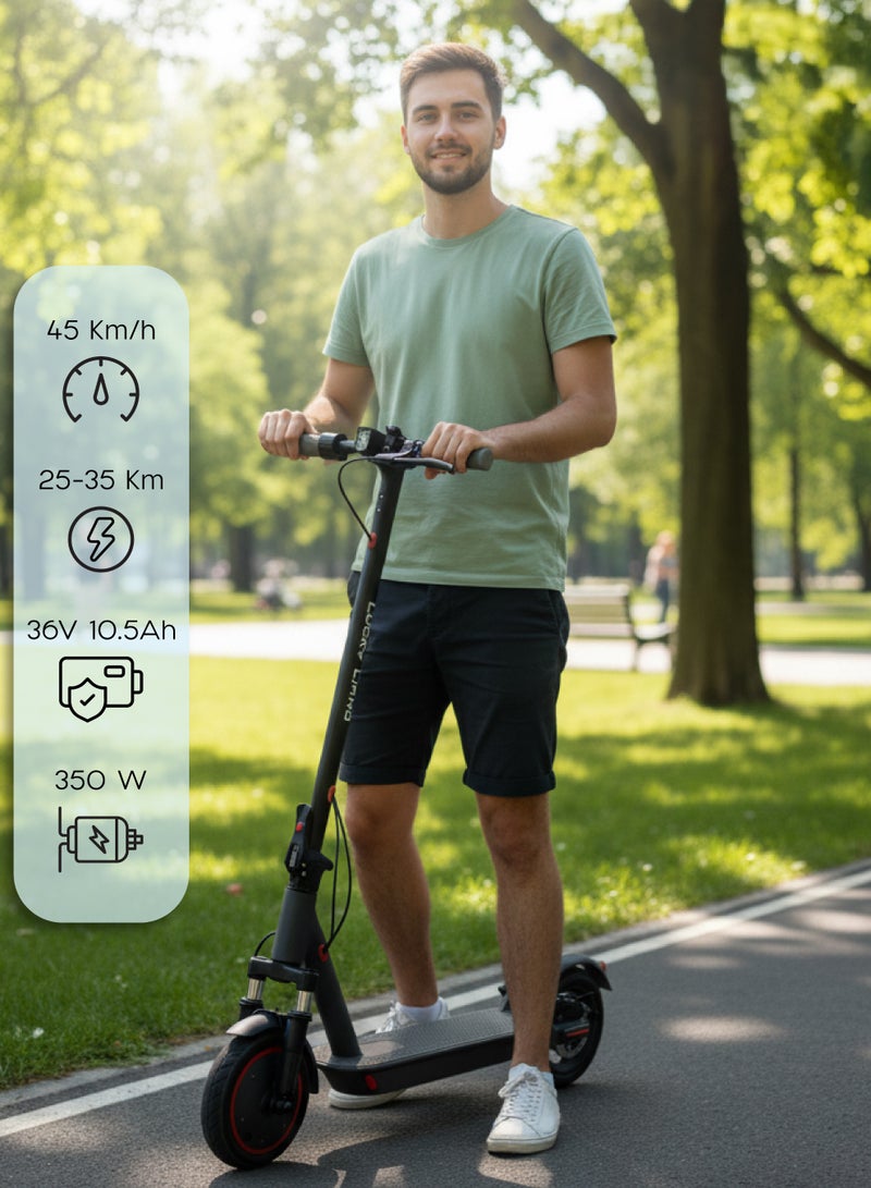 LUCKY LIANG L11 PRO Electric Folding Scooter , 350W Motor, 36V 10.5Ah Battery, 45KM/H Speed, 35KM Range, 8.5-Inch Road Tires, Aluminum Alloy Frame, 3-Speed Modes - Image 2