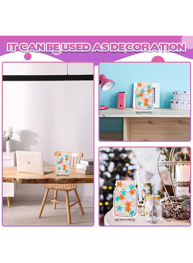 إيروريكس برطمان مكافآت للأطفال الصغار، برطمان مكافآت النجوم، أدوات إدارة الفصل، برطمان حوافز للطلاب، أعمال الفصل، ديكور لوحة الإعلانات، تدريب السلوك، برطمان مكافآت، هدية للأطفال الأولاد والبنات - Image 3