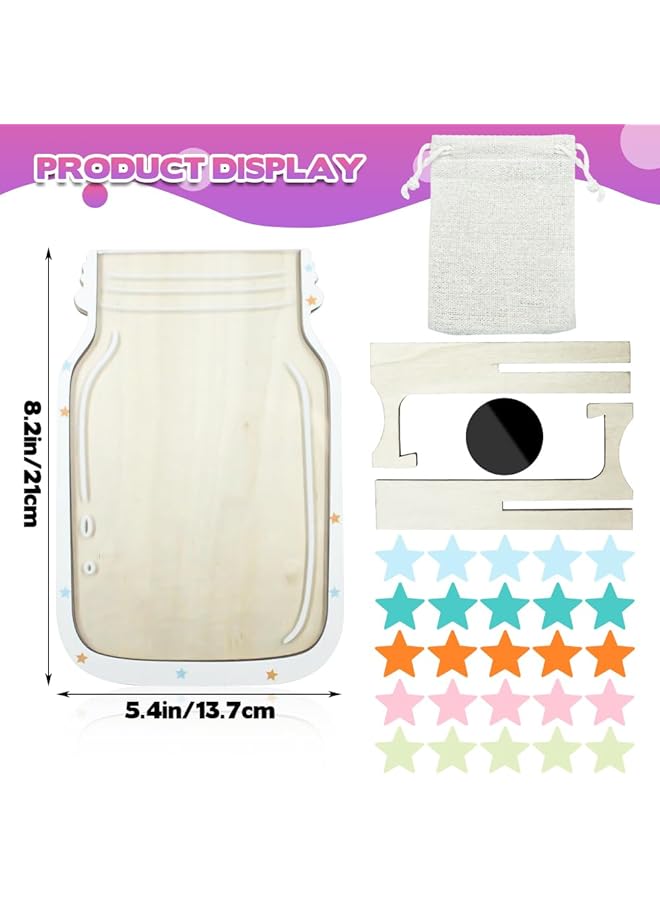 إيروريكس برطمان مكافآت للأطفال الصغار، برطمان مكافآت النجوم، أدوات إدارة الفصل، برطمان حوافز للطلاب، أعمال الفصل، ديكور لوحة الإعلانات، تدريب السلوك، برطمان مكافآت، هدية للأطفال الأولاد والبنات - Image 4