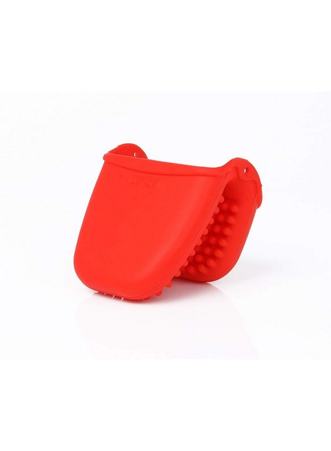 Dexas Mini Silicone Oven Mitt With Raised Nibs Red - Image 1