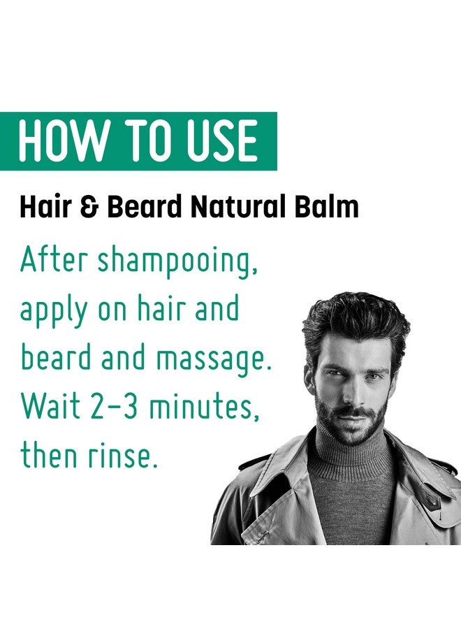 framesi Ramesi Barber Gen Hair & Beard Natural Balm 8.4 Fl Oz Rinseout Beard Conditioner - Image 3