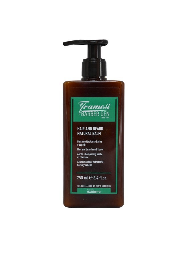 framesi Ramesi Barber Gen Hair & Beard Natural Balm 8.4 Fl Oz Rinseout Beard Conditioner - Image 2