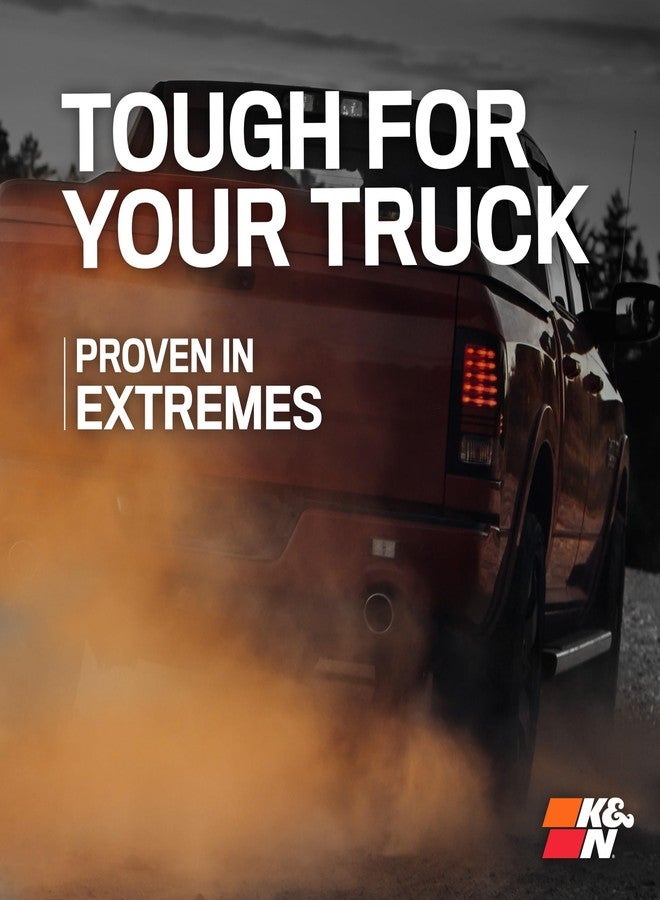 K&N High-Flow Original Lifetime Engine Air Filter: Increase Power: Premium, Washable: Compatible with 2008-2013 Chevrolet/GMC/Hummer: Colorado, Canyon, H3, H3T, 33-2408 - Image 3