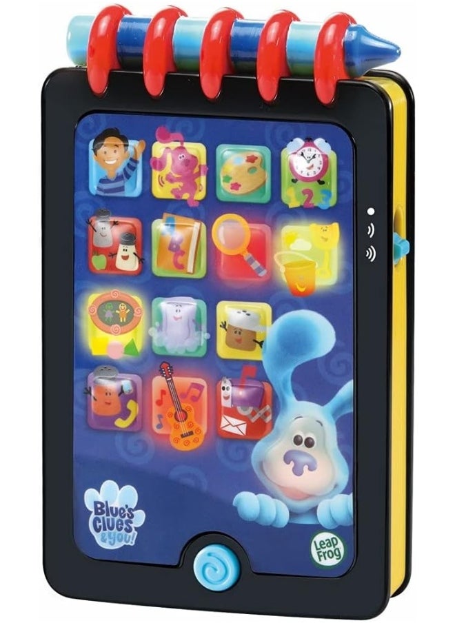 LeapFrog Blues Clues Really Smart Handy Dandy Notebook,Toddler Interactive Toy To Introduce Colours,Counting, Weather, Health And More, Pre School Learning Toy, 2 Years +,Multicolor,32 X 95 X 155.5Mm  - Image 1