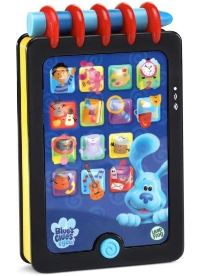LeapFrog Blues Clues Really Smart Handy Dandy Notebook,Toddler Interactive Toy To Introduce Colours,Counting, Weather, Health And More, Pre School Learning Toy, 2 Years +,Multicolor,32 X 95 X 155.5Mm  - Image 2