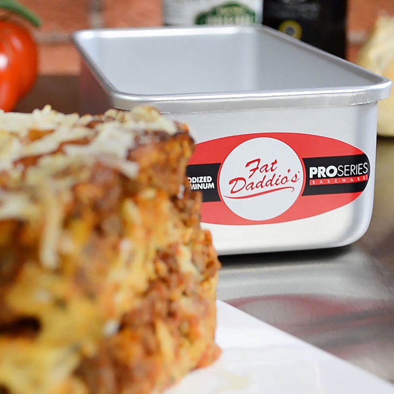 Fat Daddio's صينية خبز من فاط داديو، ألمنيوم مؤكسد، 7.75 × 3.75 × 2.5 بوصة، مجموعة من 2، فضي - Image 5