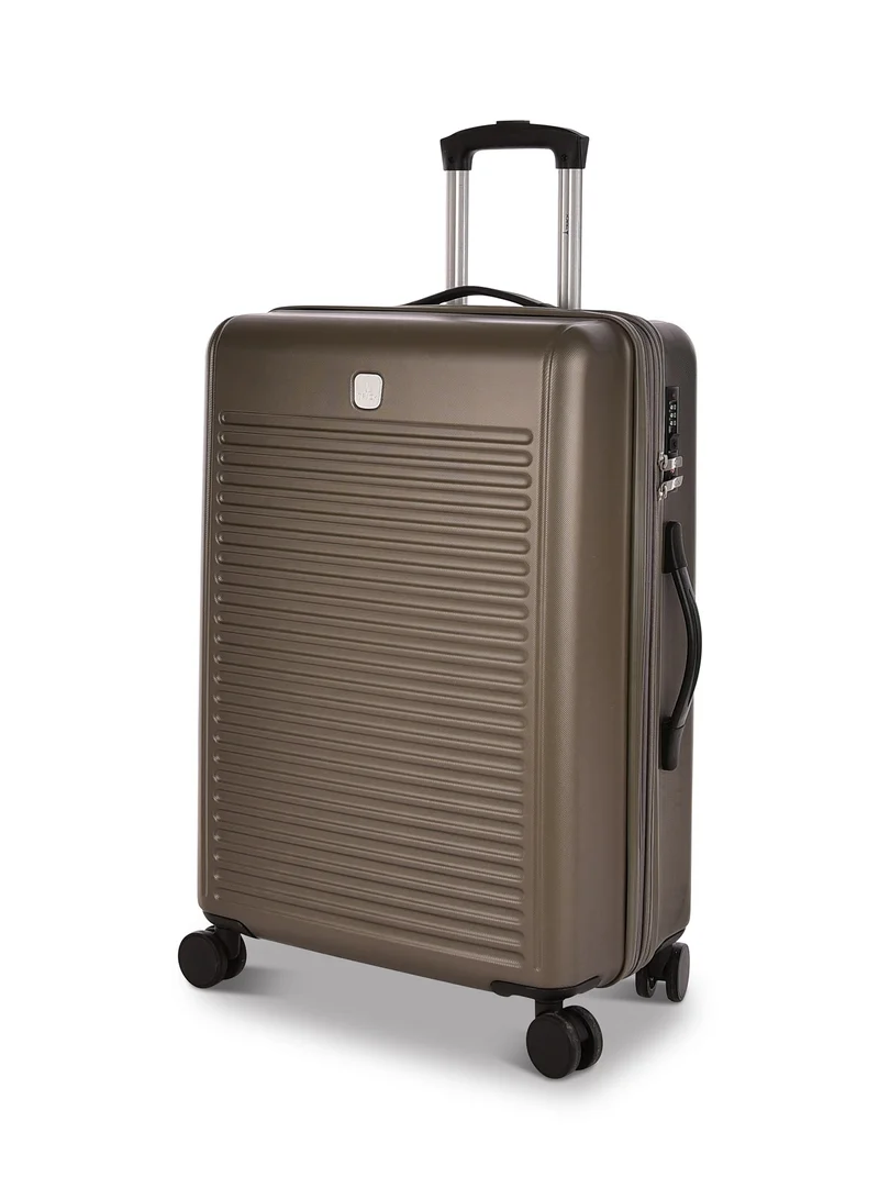 Track Track Luggage set ABS Hard Material lightweigh Trolley Travel 4 Double wheels Bag,AL007/3p