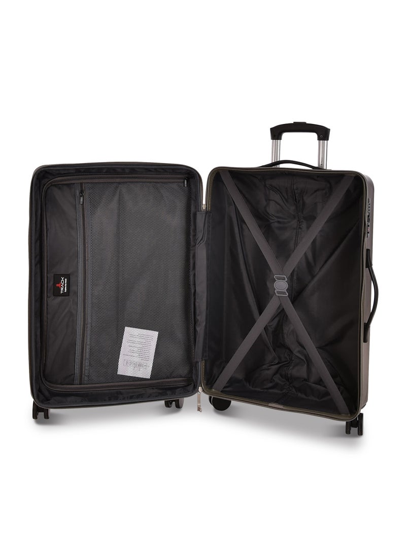 Track - Track Luggage set ABS Hard Material lightweigh Trolley Travel 4 Double wheels Bag,AL007/3p - Image 1