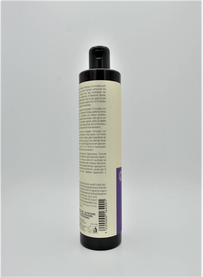 LINANGE Anti Yellow Shampoo with Grape Extract and Violet Pigment, 16.9 oz. - Image 4