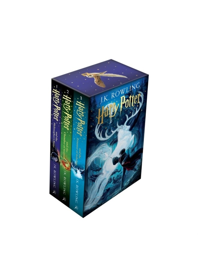 Harry Potter 1–3 Box Set: A Magical Adventure Begins (Set of 3 Books) 