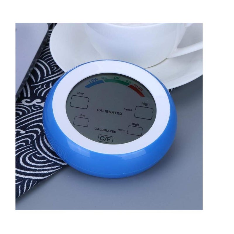 amiciSense Digital Weather Station, Thermometer Hygrometer for Indoor Temperature and Humidity Monitoring with Touch Display and 2xAAA Battery - Image 3