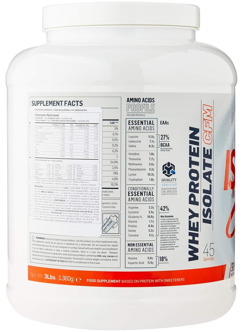 starlabs Isojuice Whey Protein Isolate Pina Colada 3 LB  - Image 3