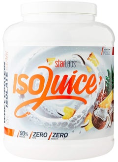 starlabs Isojuice Whey Protein Isolate Pina Colada 3 LB  - Image 1