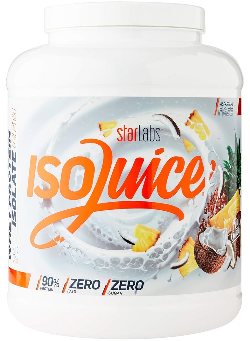 starlabs Isojuice Whey Protein Isolate Pina Colada 3 LB  - Image 1