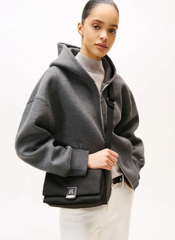 تومي هيلفيغر Webbing Strap Crossbody Bag