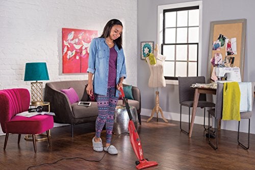 Dirt Devil SD20000RED Simpli-Stik Lightweight Corded Bagless Stick Vacuum, Red - Image 4