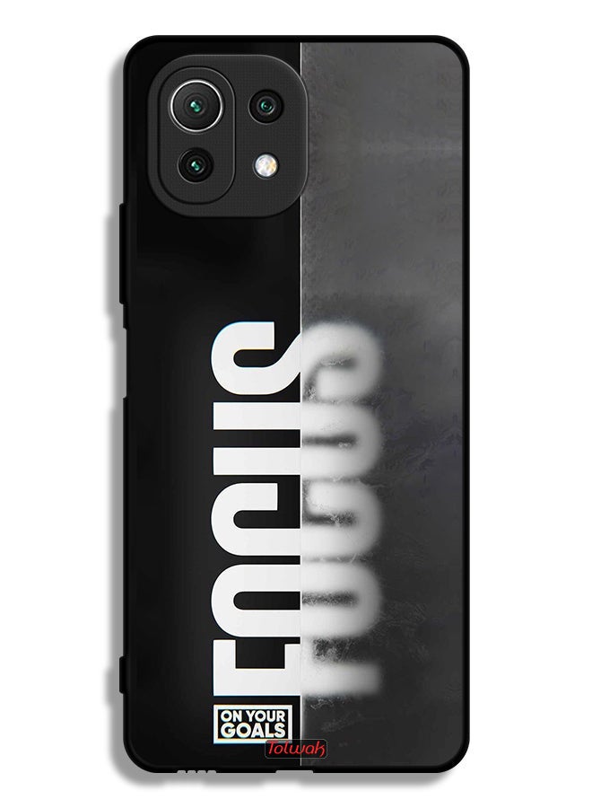 Tolwak Xiaomi Mi 11 Lite Protective Case Cover Focus On Your Goals - Image 2