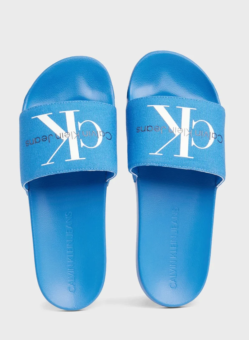 Calvin Klein Jeans Logo Slides