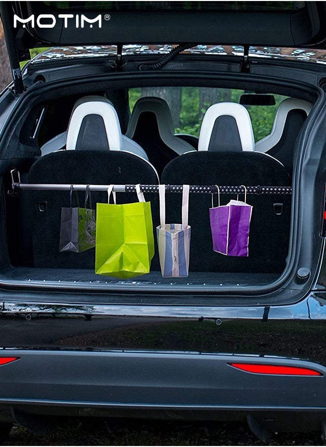 Motim - 162cm Expandable Car Clothes Hanger Bar, Retractable Vehicle Hanger Rack Clothes Bar for Coat Suit Jacket, Car Interior Accessories, Heavy-Duty Durable and Strong Load-Bearing - Image 1